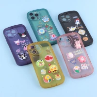 قاب Fashion Case آیفون iPhone 14 Pro Max عروسک برجسته محافظ لنزدار