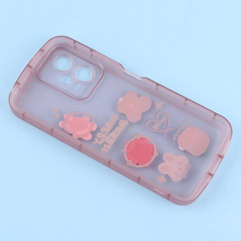 قاب Fashion Case شیائومی Poco X5 عروسک برجسته محافظ لنزدار