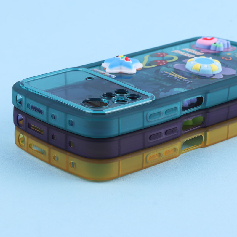 قاب Fashion Case شیائومی Poco X4 Pro 5G عروسک برجسته محافظ لنزدار