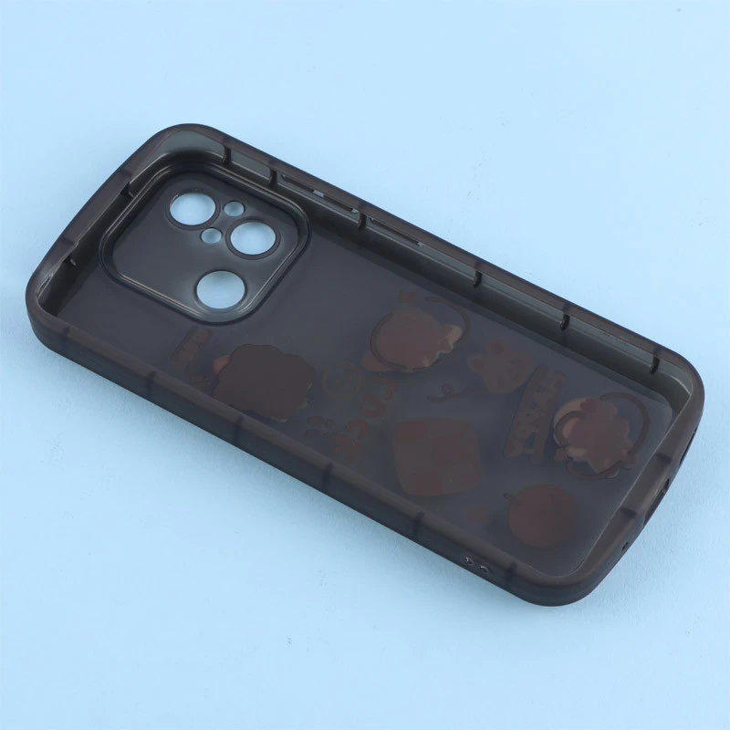 قاب Fashion Case شیائومی Redmi 12C عروسک برجسته محافظ لنزدار
