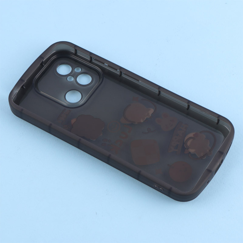 قاب Fashion Case شیائومی Redmi 12C عروسک برجسته محافظ لنزدار