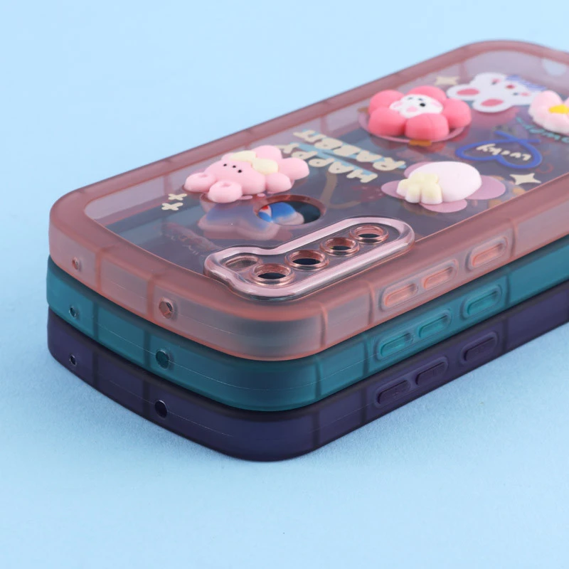 قاب Fashion Case شیائومی Redmi Note 8 عروسک برجسته محافظ لنزدار