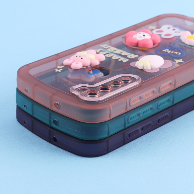 قاب Fashion Case شیائومی Redmi Note 8 عروسک برجسته محافظ لنزدار