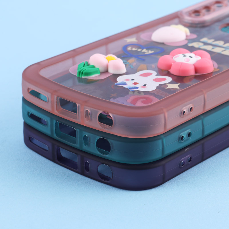 قاب Fashion Case شیائومی Redmi Note 8 عروسک برجسته محافظ لنزدار