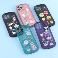قاب Fashion Case آیفون iPhone 13 Pro Max عروسک برجسته محافظ لنزدار