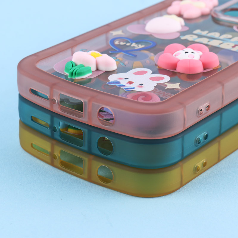 قاب Fashion Case شیائومی Redmi Note 8 Pro عروسک برجسته محافظ لنزدار