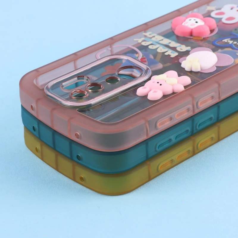 قاب Fashion Case شیائومی Redmi Note 8 Pro عروسک برجسته محافظ لنزدار