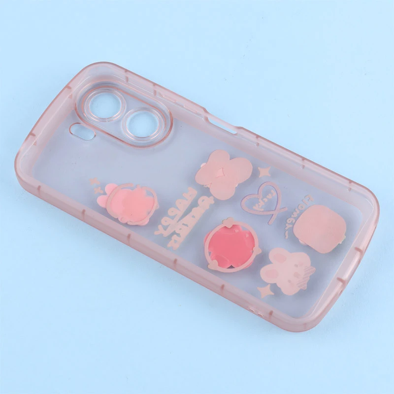 قاب Fashion Case شیائومی Redmi 13C / Poco C65 عروسک برجسته محافظ لنزدار