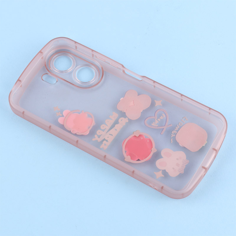 قاب Fashion Case شیائومی Redmi 13C / Poco C65 عروسک برجسته محافظ لنزدار