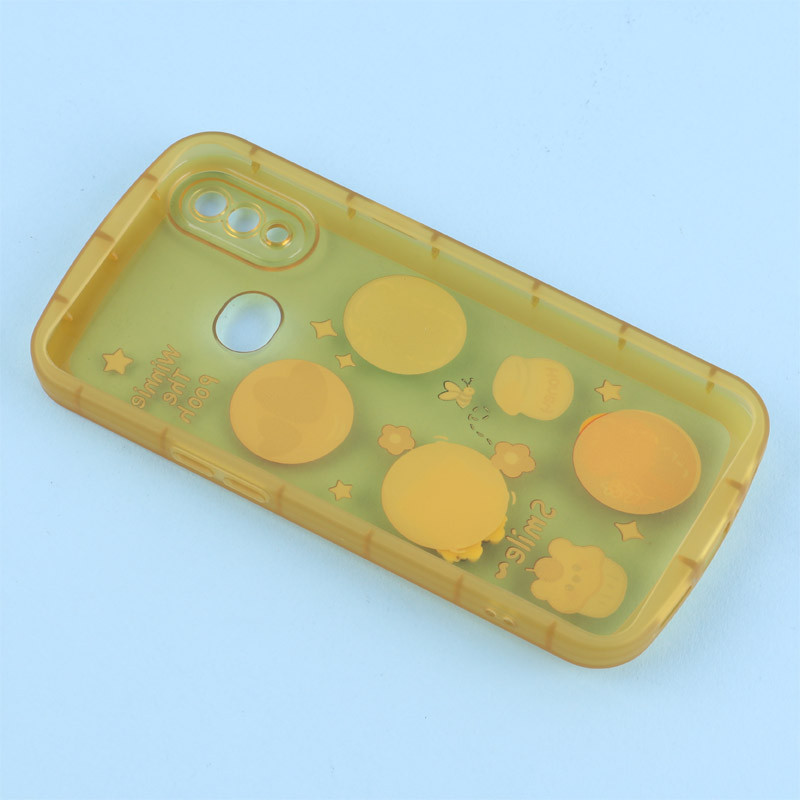 قاب Fashion Case سامسونگ Galaxy A10s عروسک برجسته محافظ لنزدار