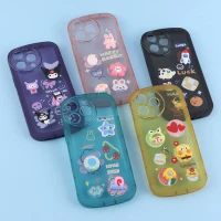 قاب Fashion Case آیفون iPhone 15 Pro Max عروسک برجسته محافظ لنزدار