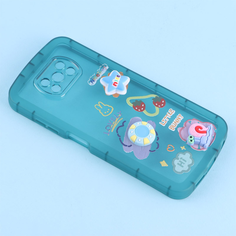 قاب Fashion Case شیائومی Poco X3 / X3 NFC / X3 Pro عروسک برجسته محافظ لنزدار