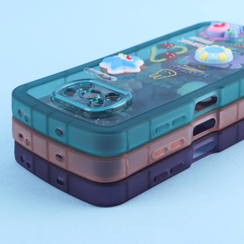قاب Fashion Case شیائومی Poco X3 / X3 NFC / X3 Pro عروسک برجسته محافظ لنزدار