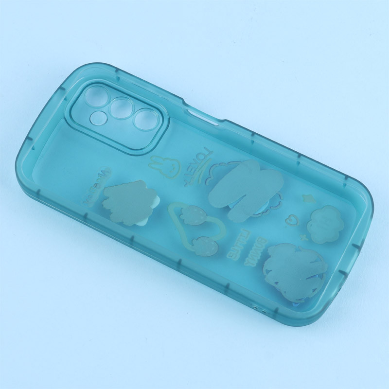 قاب Fashion Case سامسونگ Galaxy A14 4G / A14 5G عروسک برجسته محافظ لنزدار