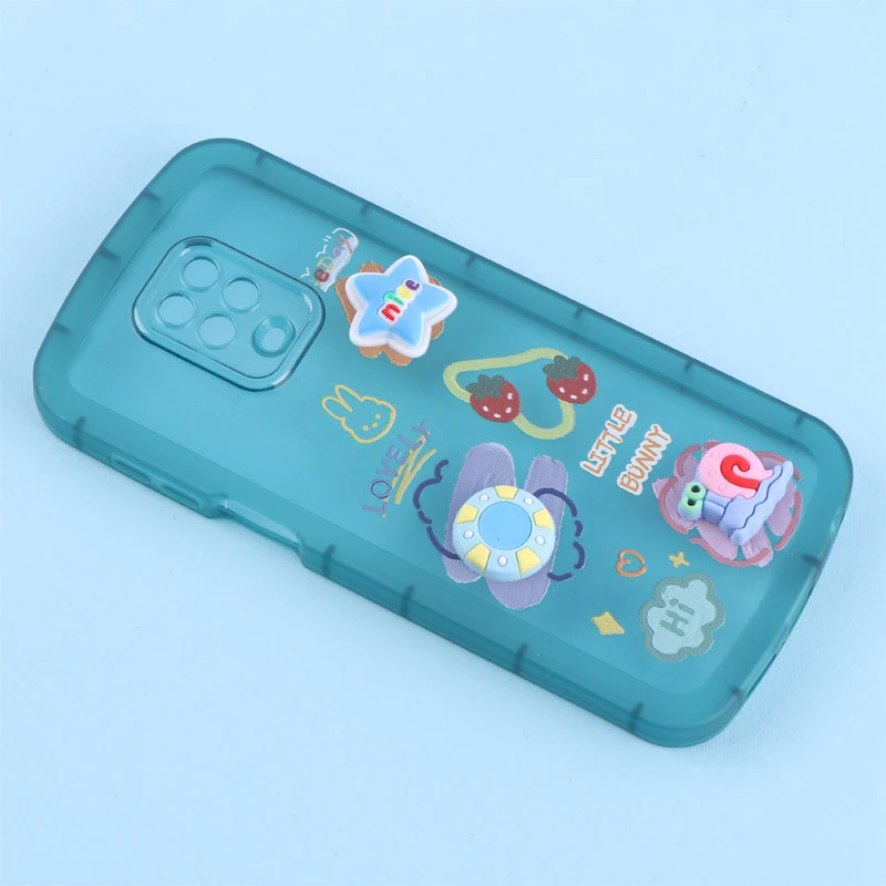 قاب Fashion Case شیائومی Redmi Note 9s / Note 9 Pro / Note 10 Lite عروسک برجسته محافظ لنزدار