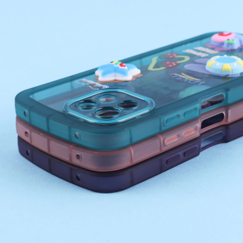 قاب Fashion Case شیائومی Mi 11 Lite / Mi 11 Lite NE عروسک برجسته محافظ لنزدار