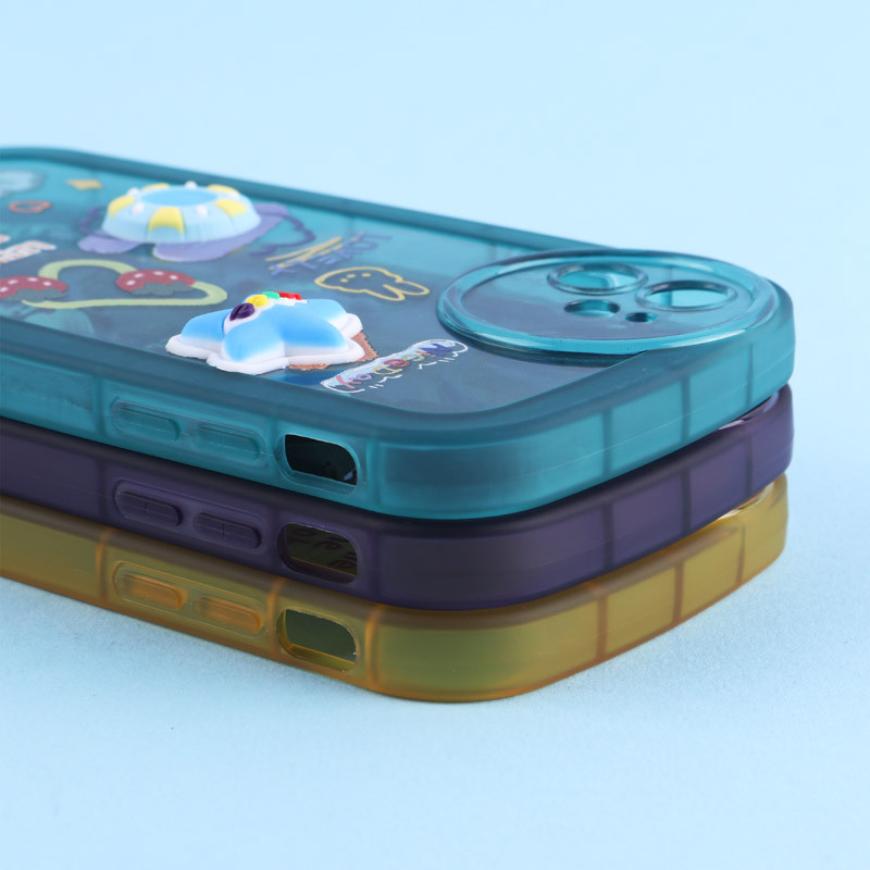 قاب Fashion Case آیفون 11 عروسک برجسته محافظ لنزدار