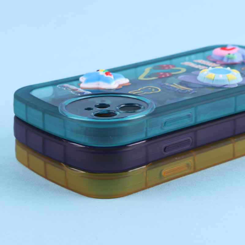 قاب Fashion Case آیفون 11 عروسک برجسته محافظ لنزدار