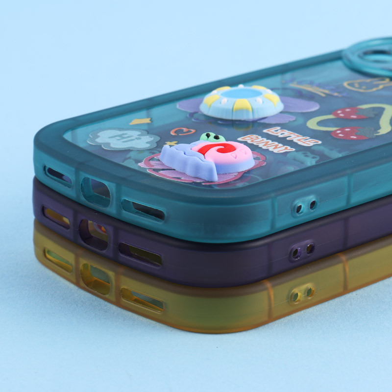 قاب Fashion Case آیفون 11 عروسک برجسته محافظ لنزدار
