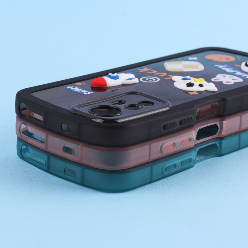 قاب Fashion Case شیائومی Redmi Note 12S عروسک برجسته محافظ لنزدار