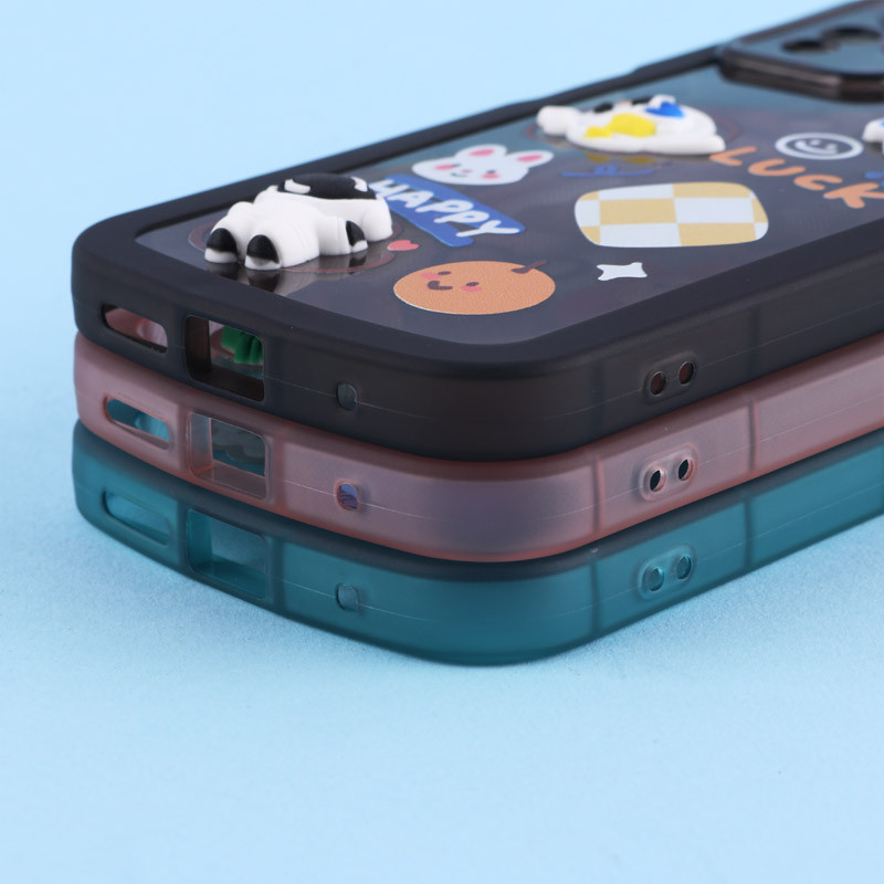 قاب Fashion Case شیائومی Redmi Note 12S عروسک برجسته محافظ لنزدار