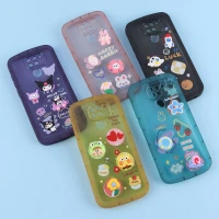قاب Fashion Case شیائومی Redmi Note 9 / Redmi 10x 4G عروسک برجسته محافظ لنزدار