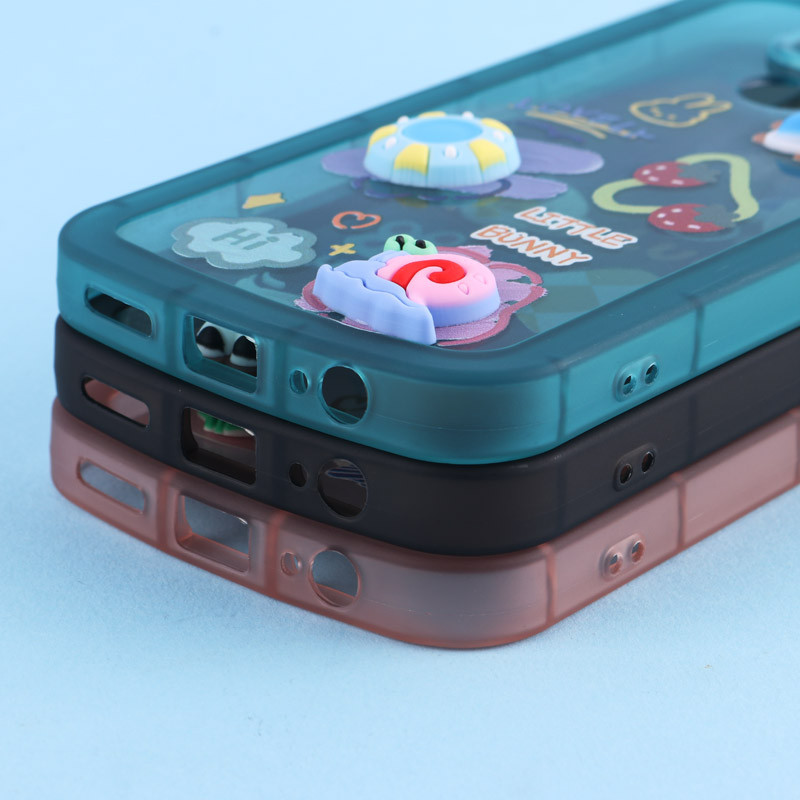 قاب Fashion Case شیائومی Redmi Note 9 / Redmi 10x 4G عروسک برجسته محافظ لنزدار