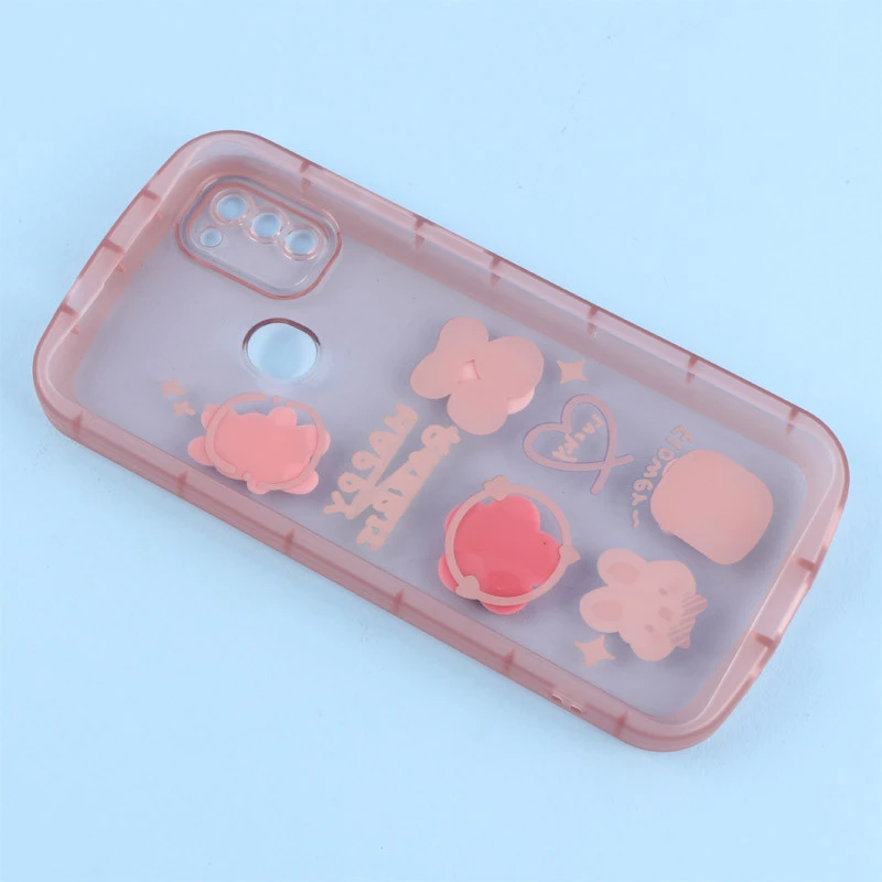 قاب Fashion Case سامسونگ Galaxy A11 / M11 عروسک برجسته محافظ لنزدار