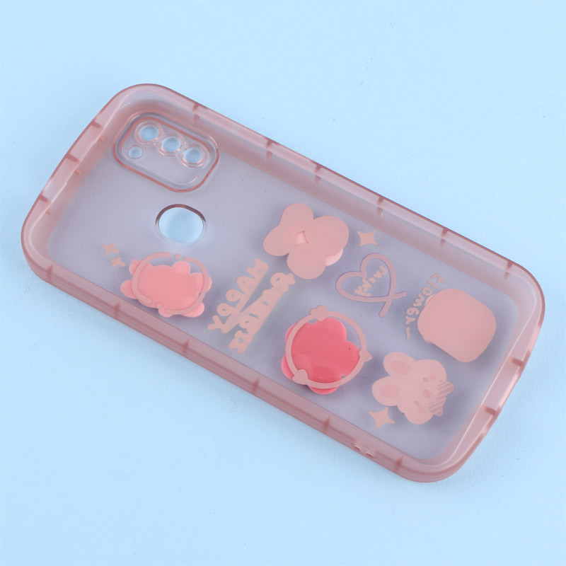 قاب Fashion Case سامسونگ Galaxy A11 / M11 عروسک برجسته محافظ لنزدار
