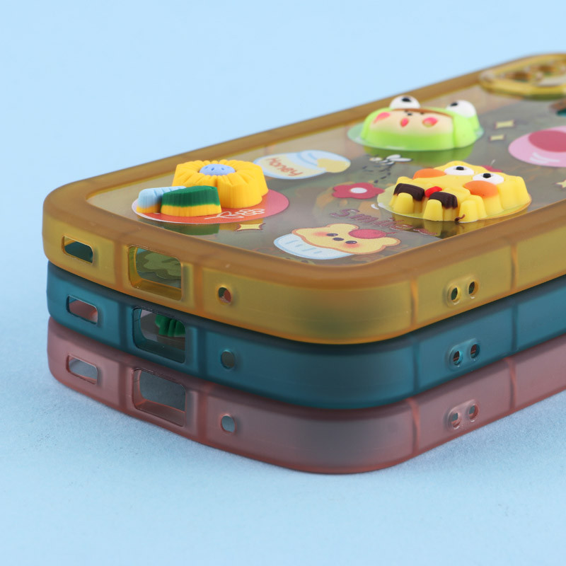قاب Fashion Case سامسونگ Galaxy A11 / M11 عروسک برجسته محافظ لنزدار