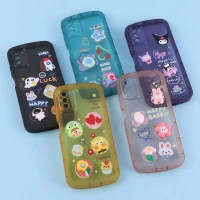 قاب Fashion Case شیائومی Poco M3 عروسک برجسته محافظ لنزدار