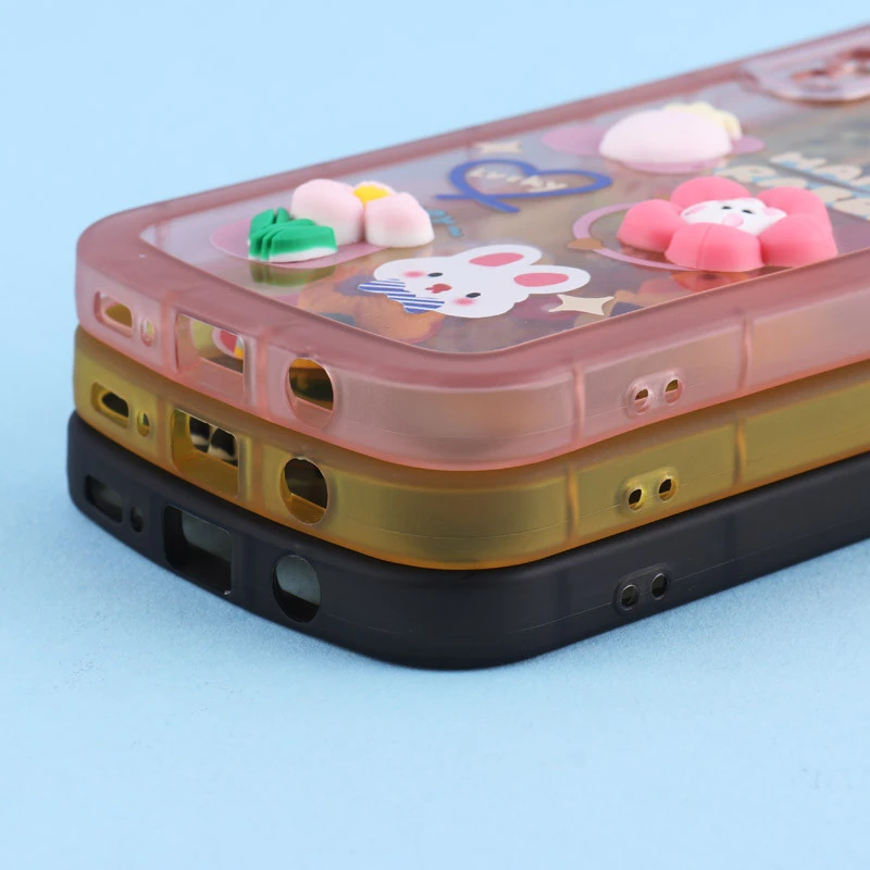 قاب Fashion Case سامسونگ Galaxy A30s / A50 / A50s عروسک برجسته محافظ لنزدار