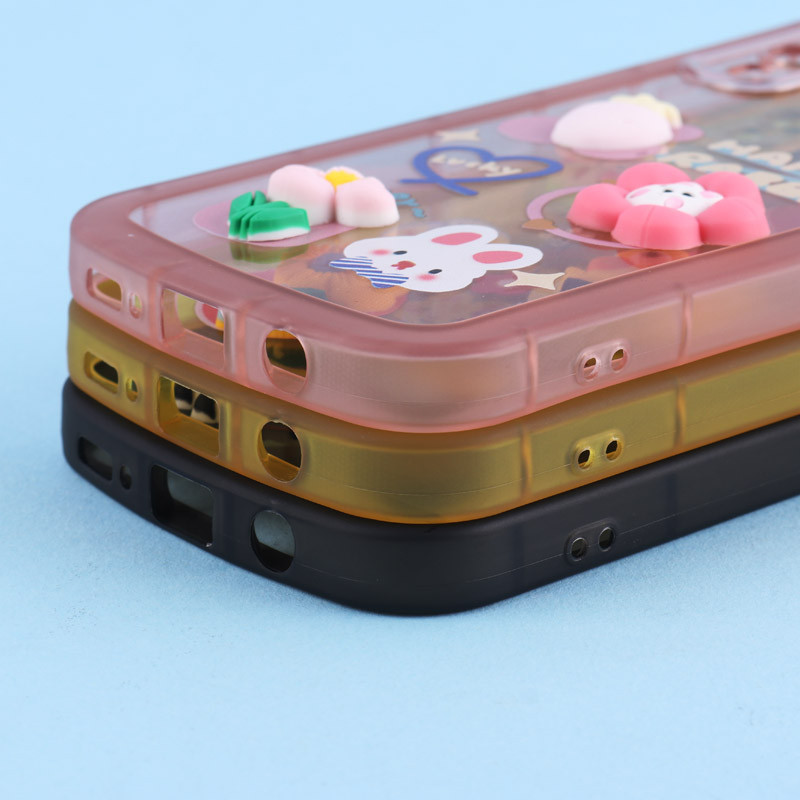 قاب Fashion Case سامسونگ Galaxy A30s / A50 / A50s عروسک برجسته محافظ لنزدار