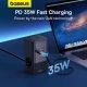 شارژر دیواری فست شارژ Baseus Power Combo E0002360 7Port GaN 3A 30W