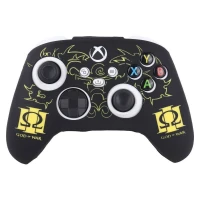 روکش دسته بازی Xbox One طرح God Of War Logo زرد