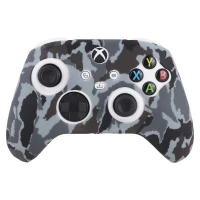 روکش دسته بازی Xbox X/S چریکی طوسی مشکی