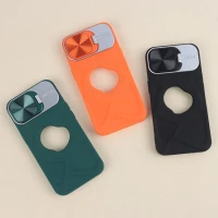 قاب پنجره ای برجسته مگ سیف Case.Pro استند شو محافظ لنزدار iPhone 13 / 14