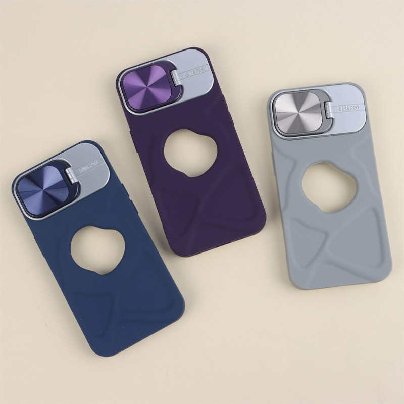 قاب پنجره ای برجسته مگ سیف Case.Pro استند شو محافظ لنزدار iPhone 13 / 14