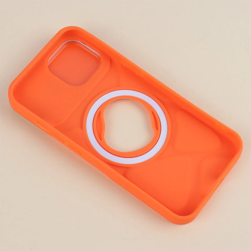 قاب پنجره ای برجسته مگ سیف Case.Pro استند شو محافظ لنزدار iPhone 13 / 14