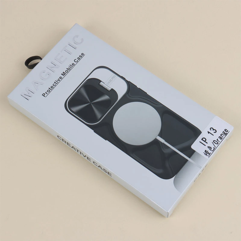 قاب پنجره ای برجسته مگ سیف Case.Pro استند شو محافظ لنزدار iPhone 13 / 14