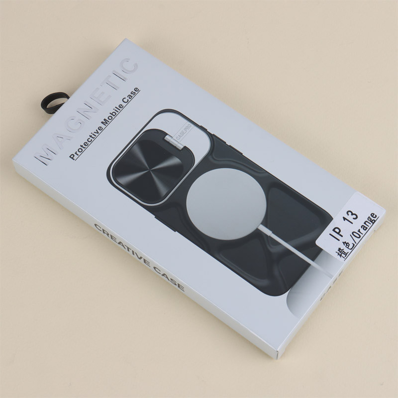 قاب پنجره ای برجسته مگ سیف Case.Pro استند شو محافظ لنزدار iPhone 13 / 14