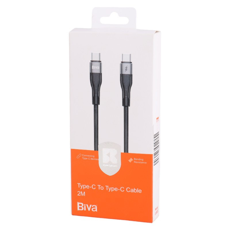 کابل تبدیل Biva C-20CC Type-C To Type-C 3A 2m