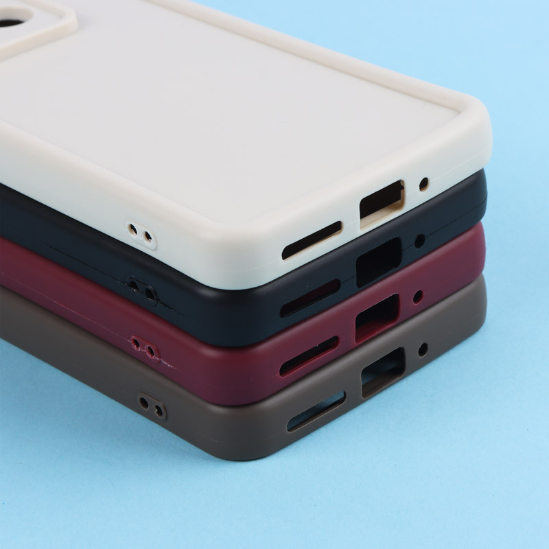 قاب سولید ساده رنگی محافظ لنزدار Xiaomi Redmi Note 13 Pro 4G