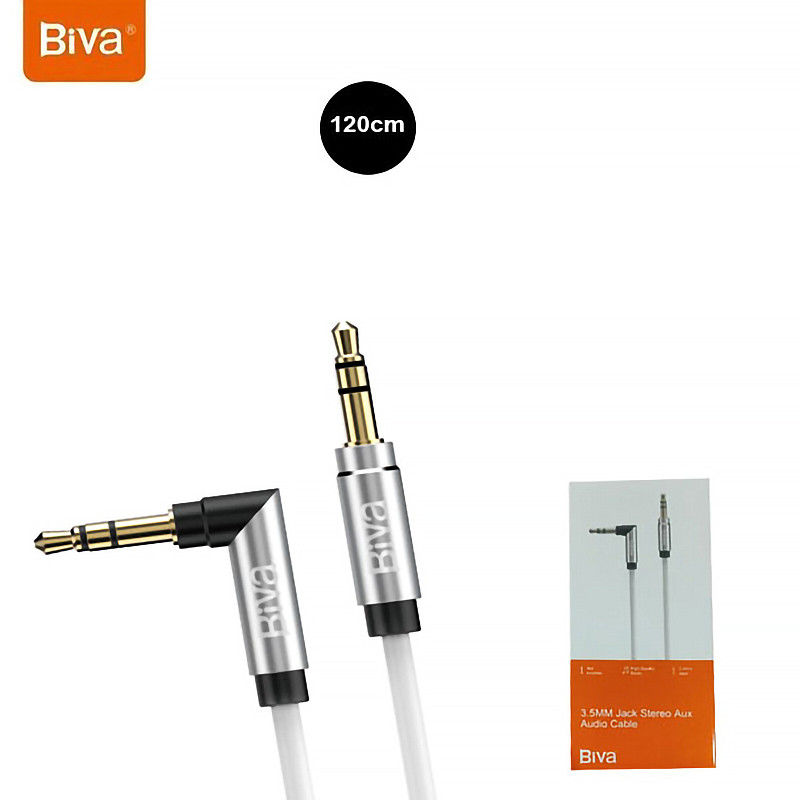 کابل Biva AUX-06 1.2m AUX یکسر L
