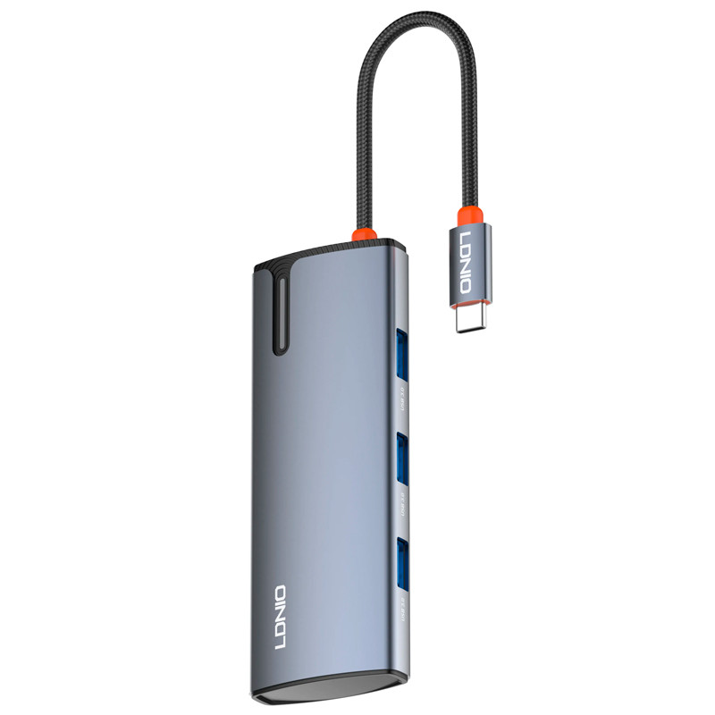 هاب 5 پورت Type-C الدینیو DS-15H
