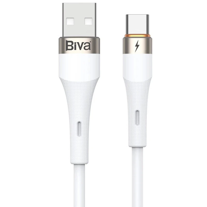کابل تایپ سی فست شارژ Biva C-21T 3A 1.2m