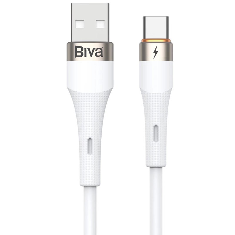 کابل تایپ سی فست شارژ Biva C-21T 3A 1.2m