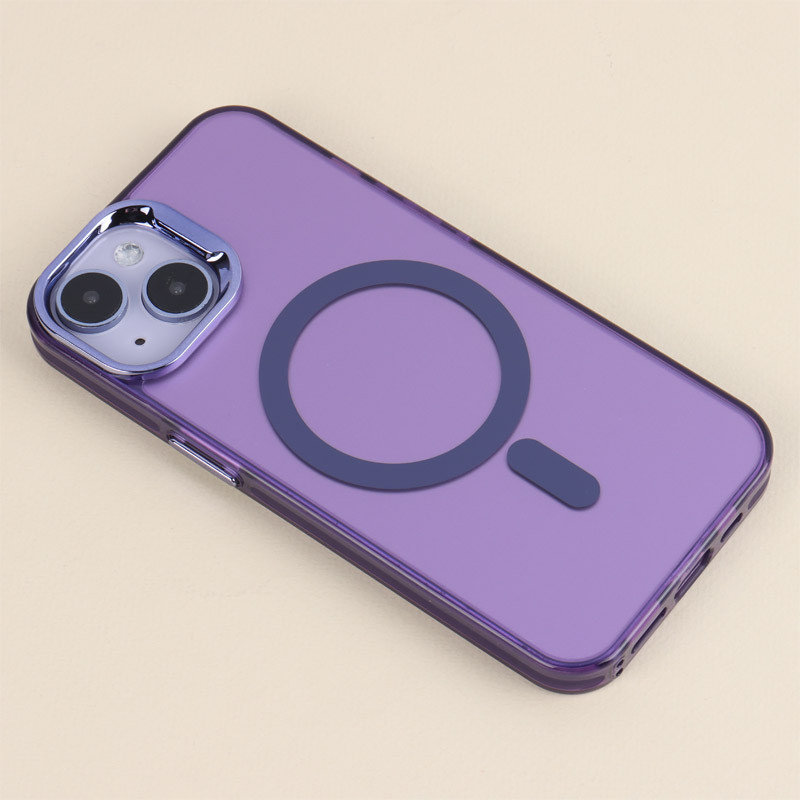 قاب مگ سیف Magnetic آیفون iPhone 13 / 14 دور محافظ متالیک