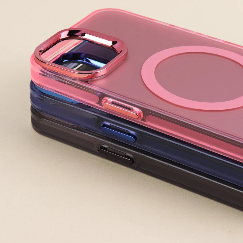 قاب مگ سیف Magnetic آیفون iPhone 13 / 14 دور محافظ متالیک