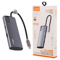 هاب 5 پورت Type-C الدینیو DS-15U